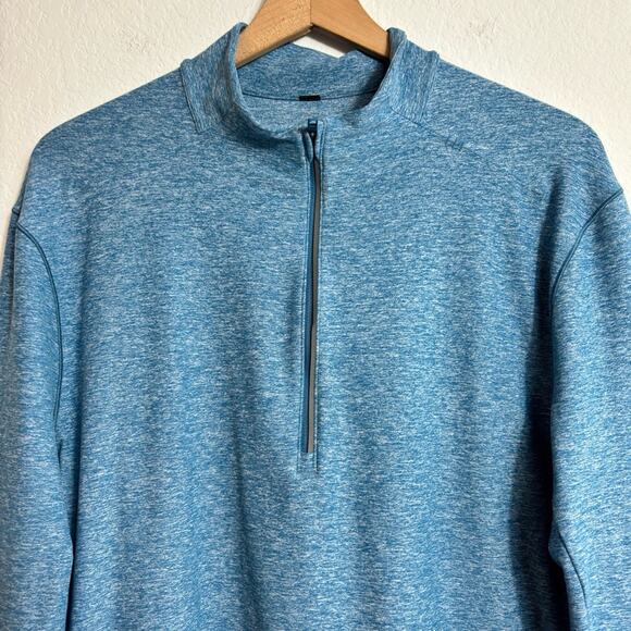 Lululemon Athletica Surge Warm Long Sleeve Half Zip Men Sweatshirt Size XL - Picture 7 of 10